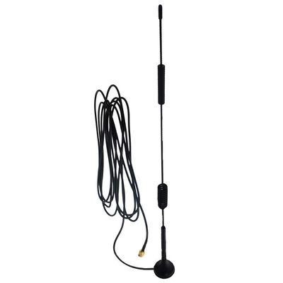 Othmro SMA Internal Needle GSM GPRS WCDMA 2G 3G 4G Antenna 700-2700Mhz 14dBi RG174 Male Angle Connector with 3 Meter RG174 Cable Magnetic Base
