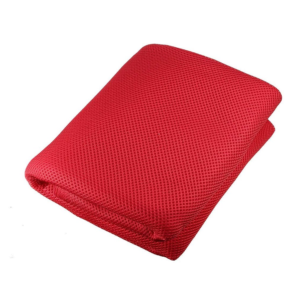Fielect Red Speaker Mesh Grill Cloth Stereo Grill Filter Fabric Mesh Speaker Dust Cloth Cloth Replacement 100cm x 160cm 40 inches x 63 inches