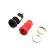 10 Pcs 4mm Banana Jack Female Panel Mount Banana Socket Binding Post Adapter for 4mm Banana Plug Connectors view 4