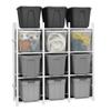 PROSLAT Bin Warehouse Rack - 12 Totes Compact view 1