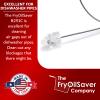 48" Air-Gap Drain Brush - Flexible Dishwasher and Sink Cleaner Tool for Home and Commercial Kitchen - Long Pipe Snake for Garbage Disposal, Shower, Hair Clog Remover - B291C by FryOilSaver Co. view 3