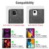 auaua Case for iPad Pro 11 inch (4th, 3rd, 2nd, & 1st Gen) with Pencil Holder, Auto Sleep/Wake, PU Leather(Grey) view 3