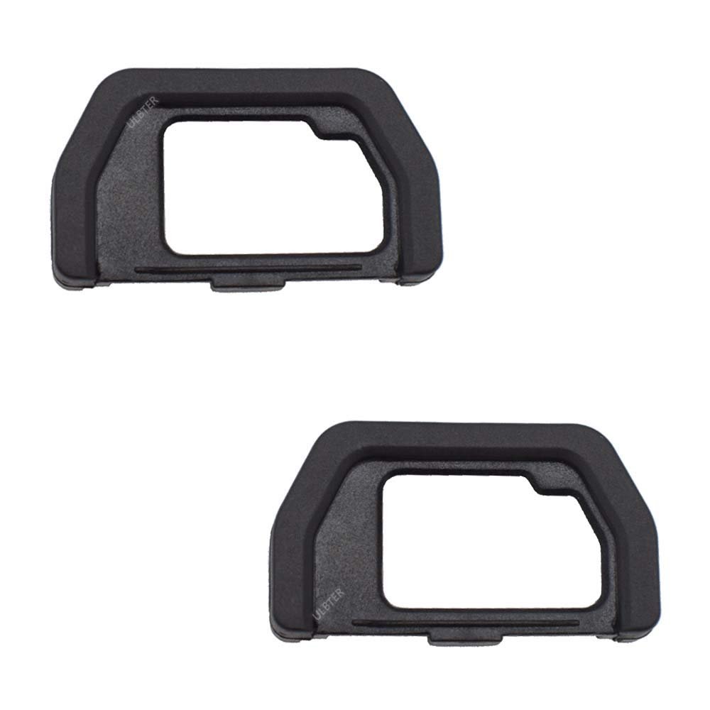 EP-15 Eyepiece Eyecup Viewfinder Eye Cup for Olympus OM-D E-M10 Mark IV II III/E-M5 Mark II Silver/Black Cameras (2-Pack), ULBTER Viewfinder Eye Cup Cover EM5 EM10 MarkII MarkIII