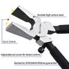SPEEDWOX Key Fob Pliers Glass Breaking Pliers Tools 20 Pcs 1.25 Inch Key Fob Hardware with Split Rings Antique Brass Webbing Fabric Crafts Wristlet Set with Rubber Tips view 3