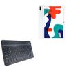 BoxWave Keyboard Compatible with Huawei MatePad (10.4 in) - SlimKeys Bluetooth Keyboard, Portable Thin with Chiclet-Style Keys - Jet Black view 1