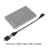Verbatim 1TB Store 'n Go ALU USB 3.2 Gen 1 HDD Slim Aluminum Portable External Hard Drive  Silver view 3