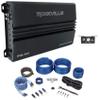 Rockville Car Audio Bundle: RVA-M3 V2 4000w Peak Mono Car Amplifier with Wired Remote, RWK41 4-Gauge Complete Amp Installation Kit, 2-Items view 1