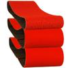 Diablo Assorted Sanding Belts for Wood, Metal and Plastics - Premium Zirconium Grit with Clog-SHIELD & ENDURA - BOND Technology - 4" x 36", 50/80/120 Grit, 3-Pack - DCB436ASTS03G view 1