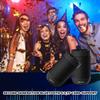 Bluetooth Speaker, Portable Bluetooth Speakers with Wireless Stereo Pairing, Built in Mic, 360 HD Sound,IP65 Waterproof Speaker,Support TF Card, for Home/Party/Outdoor/Beach, Gift For Men/Women-Black view 2