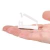 50Pcs Self Adhesive Cable Management Clips,Cable Organizers Wire Clips Cord Holder for PC Laptop Ethernet Cable Desktop Home Office(1.52 x 0.59 x 0.57,White) view 4