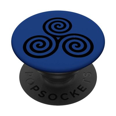 Triskelion Celtic Symbol Gift PopSockets Grip and Stand for Phones and Tablets