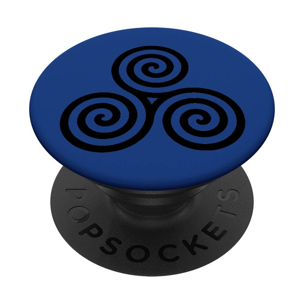 Triskelion Celtic Symbol Gift PopSockets Grip and Stand for Phones and Tablets