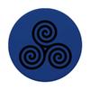 Triskelion Celtic Symbol Gift PopSockets Grip and Stand for Phones and Tablets view 3
