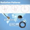 MASWELL Professional GPS Active Semisphere Antenna, M20 Screw Mount, SMA Male, 1575.42MHz view 3
