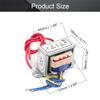 Fielect Power Transformer Double Phase AC 220V 50Hz Input to AC 12V Output 3W Control Transformer for Lighting Power Supplies, Audio Equipment etc. Various Small Power Supplies view 2