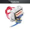 Fielect Power Transformer Double Phase AC 220V 50Hz Input to AC 12V Output 3W Control Transformer for Lighting Power Supplies, Audio Equipment etc. Various Small Power Supplies view 4