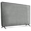 kwmobile Dust Cover for 55" TV - Fabric Case TV Protector for Indoor Flat Screen TVs - Light Grey view 1