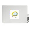 Universe Alien Monster Cat in The Night Decal Vinyl Paster Laptop Sticker PC Decoration view 1