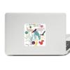 Bird Deer Flower Nature Environment Decal Vinyl Paster Laptop Sticker PC Decoration view 1