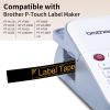 Replacement for Brother Label Maker Tape Gold on Black 12mm 0.47" P Touch Label Tape Gold TZe-334 TZe334, Compatible with Brother Label Maker PT-D220 PT-H110 PT-D210 PT-D400 PT-P710BT PT-D200, 5-Pack view 2