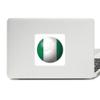 Nigeria National Flag Soccer Football Decal Vinyl Paster Laptop Sticker PC Decoration view 1