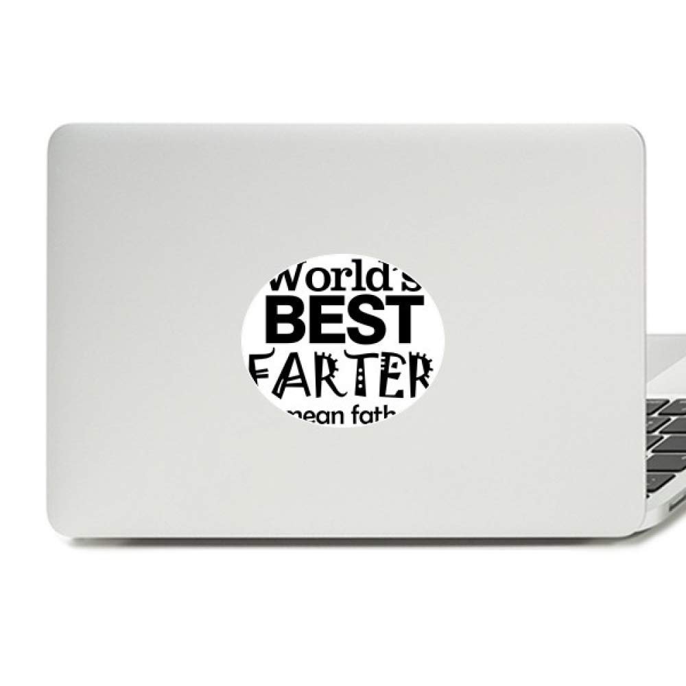 Best Father Quote Father's Day Vinyl Emblem Graphic Laptop Sticker Notebook Decal