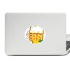 Clover Yellow Beer Ireland St.Patrick's Day Vinyl Emblem Graphic Laptop Sticker Notebook Decal view 1