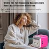 Eboxer Portable Mini Speaker Music Player FM Radio Stereo Speaker Support TF Card and U Disk, Brief Design, Perfect Mini Speaker for Room Bike Car for Phone/Tablet/Computer (Rose Red) view 3