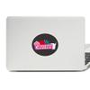 Flower Lantern Fan Red China Town Vinyl Emblem Graphic Laptop Sticker Notebook Decal view 1