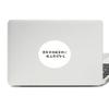 Chinese Online Words Good Images Videos Vinyl Emblem Graphic Laptop Sticker Notebook Decal view 1