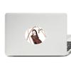 Beautiful Girl Figure Art Design Illustration Vinyl Emblem Graphic Laptop Sticker Notebook Decal view 1