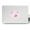 Blue Powder Abstract Plants Art Vinyl Emblem Graphic Laptop Sticker Notebook Decal view 1