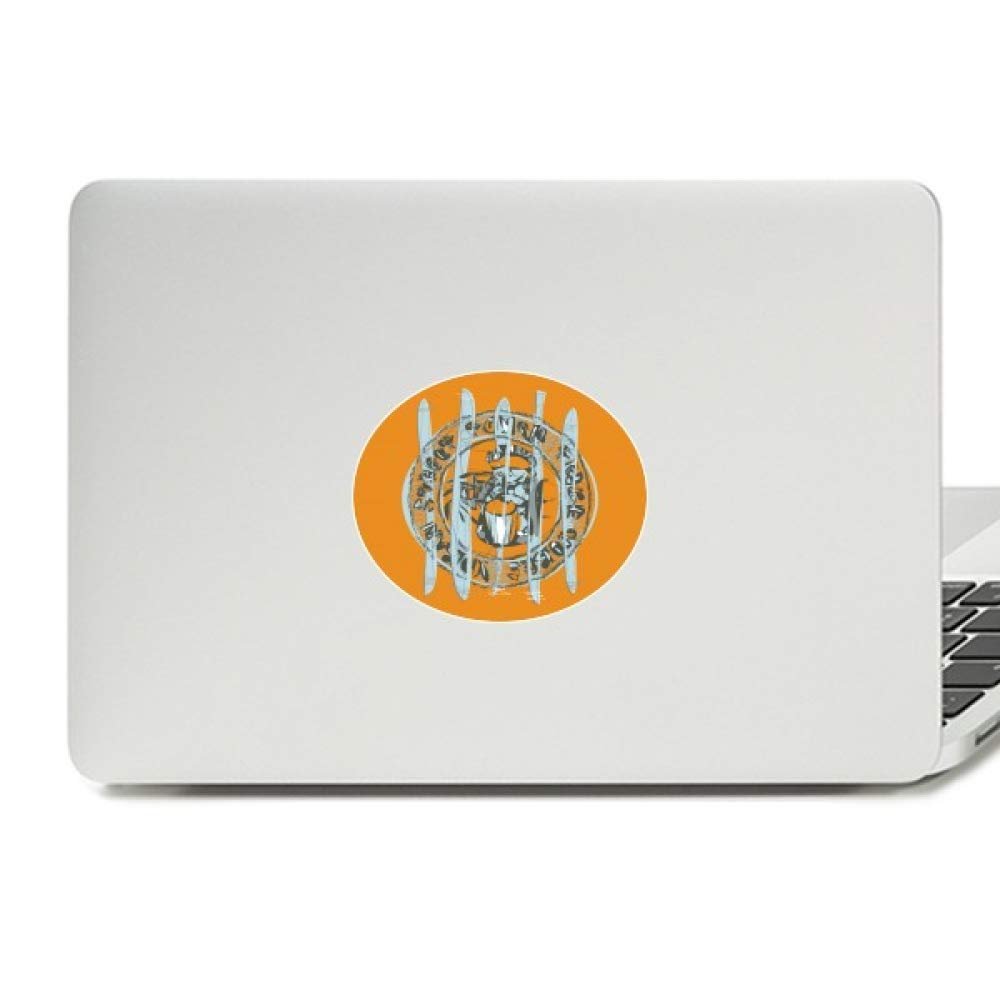 Abstract Animal Cartoon Combination Pattern Vinyl Emblem Graphic Laptop Sticker Notebook Decal