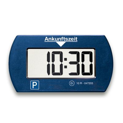 Needit Park Mini Blue Electronic Parking Disc Digital Parking Timer with Official Approval of The Motor Transport Office