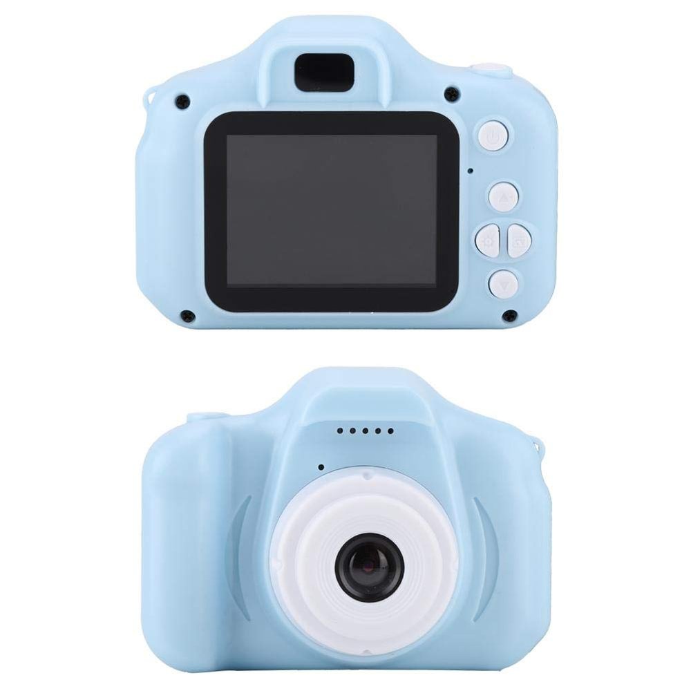 A sixx 1080P Kid Camera, Kid Camcorder, 12Mp 32G Memory Card for Girls Birthday for Birthday Christmas New Year Gift(Blue)