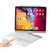 360 Rotatable Keyboard Case for iPad Air 13-inch (M4/M3/M2, 2026/2025/2024)/Pro 12.9 (6th/5th/4th/3rd Gen) with TouchPad, Flip Smart Case with Backlits Trackpad Keyboard, Silver view 1