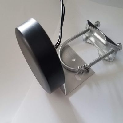 Compuport 5G LTE Dual Diversity Permanent Puck Antenna with 15' Cables SMA Male Cables Plus Wall/Pole Mount Antenna Bracket for Utilities, SCADA, IIoT/IoT or Smart Metering