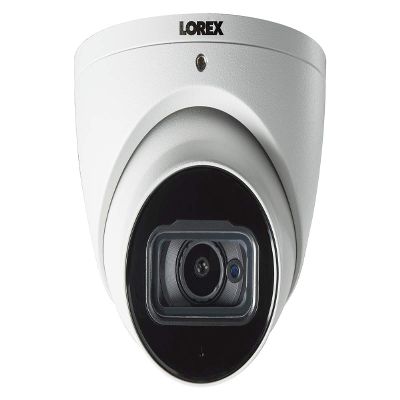 4K Ultra HD Resolution 8MP Outdoor Dome Camera with 150 Night Vision (2-Pack)