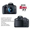 Canon EOS Rebel T7 DSLR Camera Bundle with Canon EF-S 18-55mm f/3.5-5.6 is II Lens + 2pc SanDisk 32GB Memory Cards + Accessory Kit (Renewed) view 2