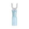 16-14 #6 BLUE CS HEAT SHRINK SPADE 10 PCS view 1