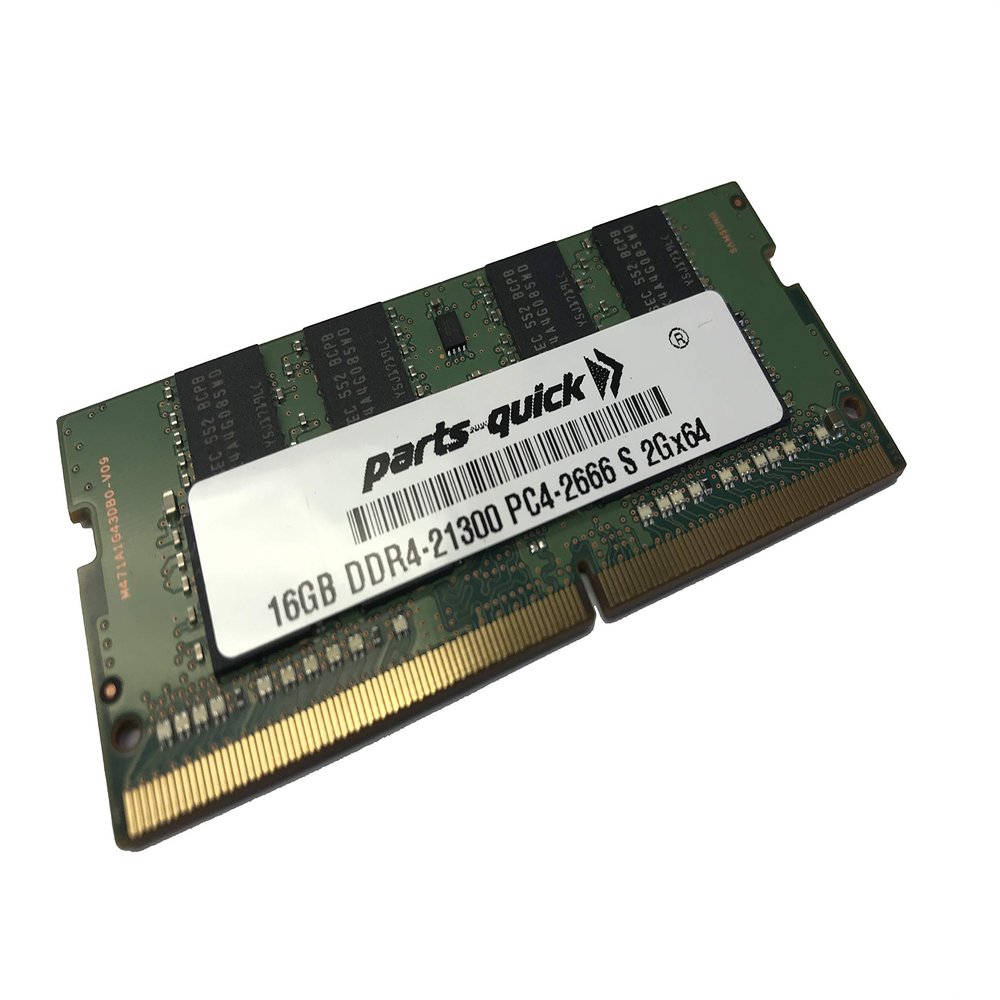 parts-quick 16GB Memory for Lenovo ThinkBook 14 IML Compatible DDR4 2666MHz SoDIMM RAM