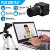 ALPCAM 100fps USB Webcam 2MP 1080P, 2.8-12mm Varifocal Lens, Plug and Play, OpenCV-Compatible for Video Conference, Linux/Windows/Android view 4