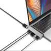 Hyper - New HyperDrive Duo 7-in-2 Hub - USB-C for MacBook Pro/Air - HDMI 4K60Hz HDR, USB-C 40Gbps 100W PD, USB-A 5Gbps, MicroSD/SD 3.0 UHS-I 104MB/s, 2 x USB-A 5Gbps - Space Gray view 2