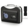 Jimfoty Tape MP3 Converter, Tape Converter, Cassette to MP3 Converter, with Headphones, with Playback Function, Cassette Converter, Digital Stereo for Home, for view 3