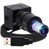 ALPCAM USB Camera 8MP Webcam Full HD 2448P Optics Zoom Camera with 2.8-12mm Wide Angle Varifocal Lens Web Cam,UVC USB Webcam for Mac/Windows/Linux/Raspberry Pi view 1