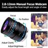 ALPCAM USB Camera 8MP Webcam Full HD 2448P Optics Zoom Camera with 2.8-12mm Wide Angle Varifocal Lens Web Cam,UVC USB Webcam for Mac/Windows/Linux/Raspberry Pi view 3