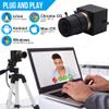 ALPCAM USB Camera 8MP Webcam Full HD 2448P Optics Zoom Camera with 2.8-12mm Wide Angle Varifocal Lens Web Cam,UVC USB Webcam for Mac/Windows/Linux/Raspberry Pi view 4