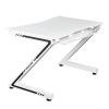 AKRacing Sierra Gaming Desk Large White Surface, Sturdy Metal Frame, Cable Management, and XL Gaming Mousepad Included, (AK-Sierra) view 2