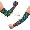 WELLDAY Mermaid Scales Gardening Sleeves with Thumb Hole Farm Sun Protection Arm Sleeves for Women Men view 4