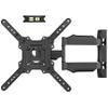 USX MOUNT Full Motion TV Wall Mount Bracket for Most 32-60 Inch TVs Up to 77 lbs & MAX VESA 400x400 mm, Corner Center Design TV Mount 20" Articulating Extension Arm with Swivel Tilt & Leveling view 1